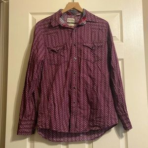 Men’s Western Button-down Long Sleeve